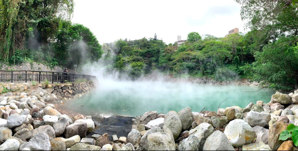 hot water spring resort 