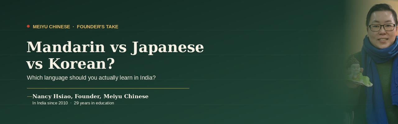 Mandarin vs Japanese vs Korean – Best Foreign Language to Learn in India